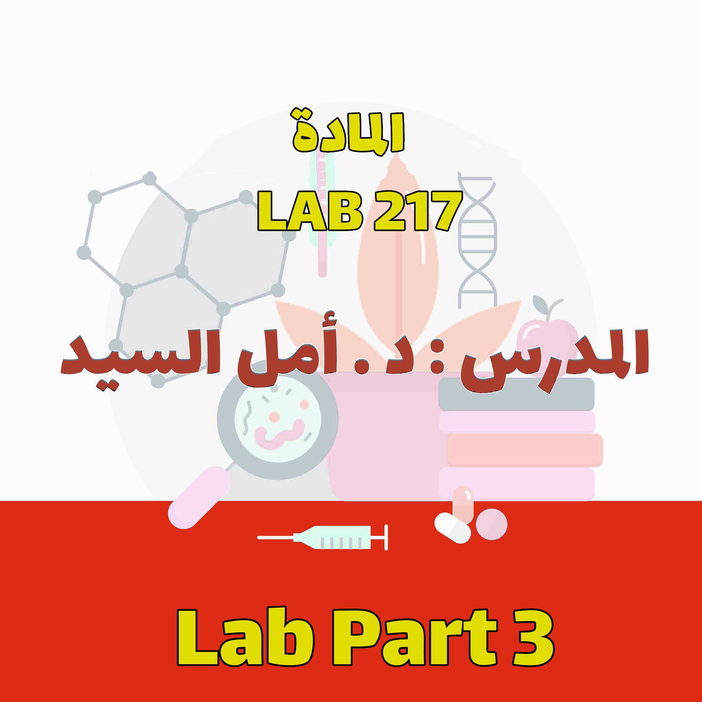 Lab 217 - Part 3