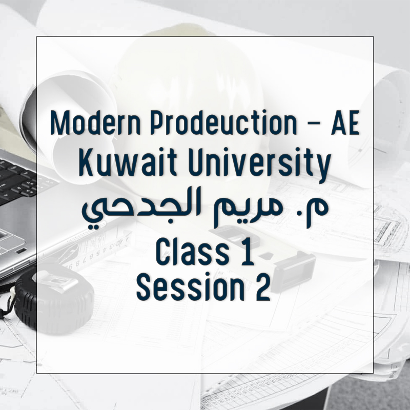 Class 1: Session 2