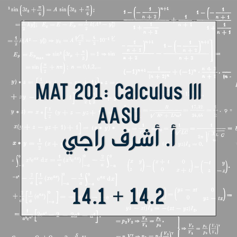Class 12 - 14.1 + 14.2