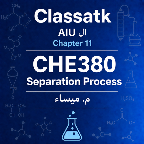 م. ميساء - Separation Process - Chapter 11