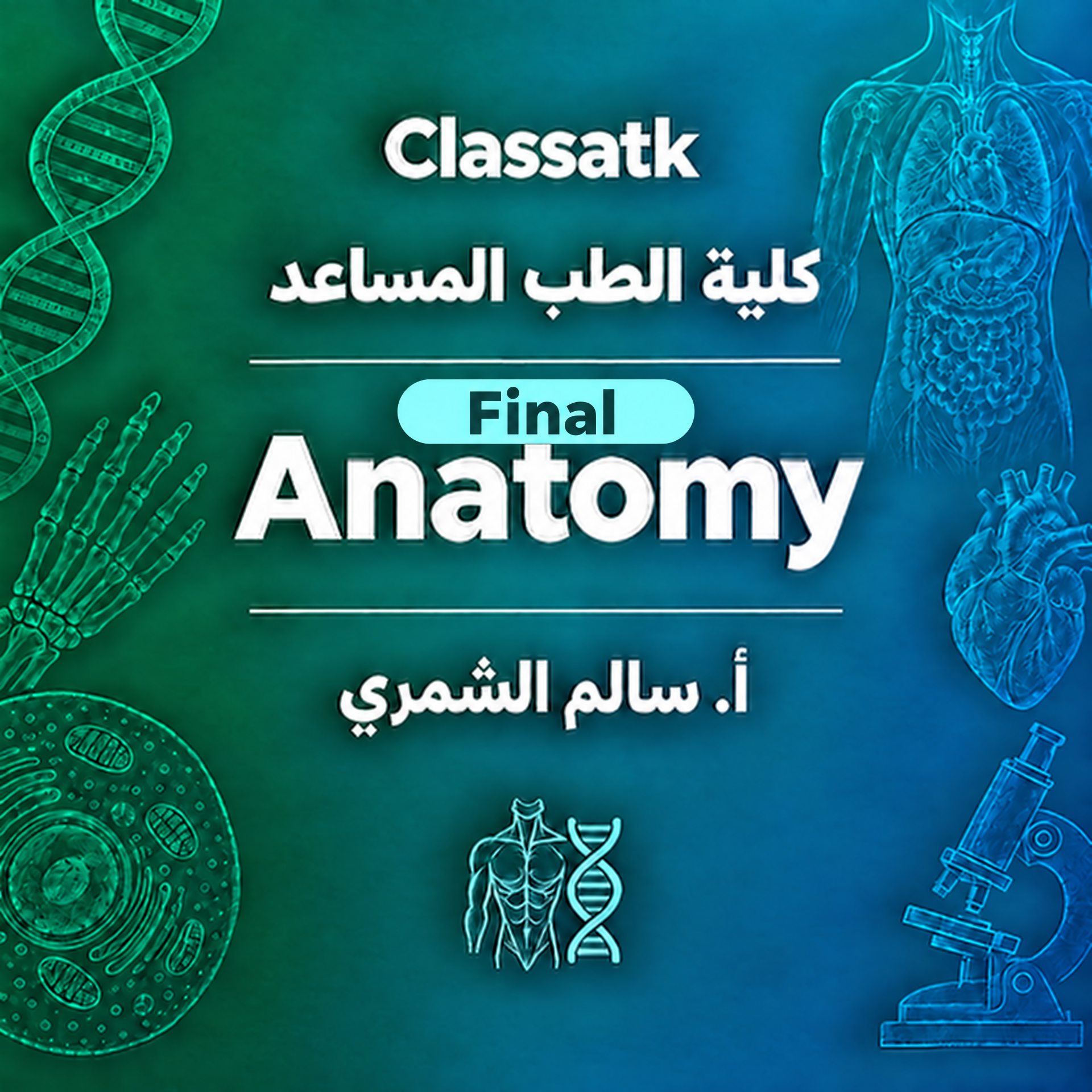 Anatomy - كلية الطب المساعد - أ. سالم الشمري - Final